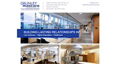 Desktop Screenshot of grunleymascaro.com
